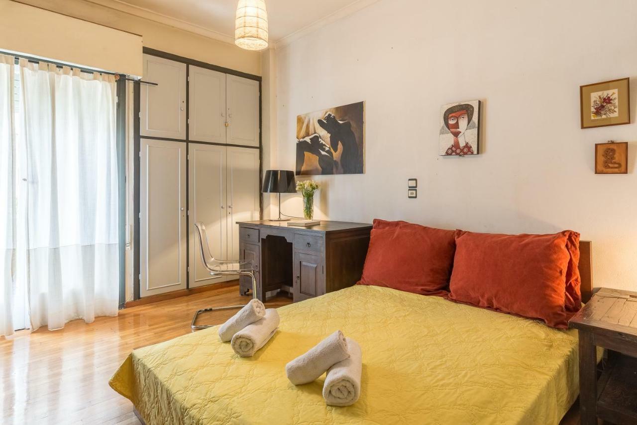 Art Deco Spacious Appartment close to centre Atenas Exterior foto