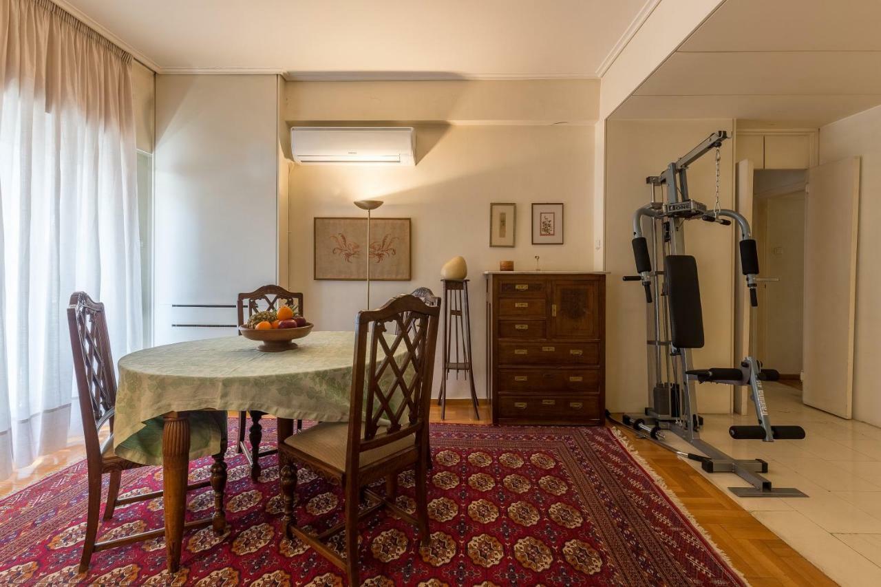 Art Deco Spacious Appartment close to centre Atenas Exterior foto